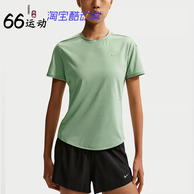 耐克女子速干短袖跑步T恤