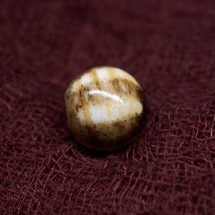 西亚百年帮迪克六线 镶蚀棕榈 邦提克蛋白石 玉化珠 皮壳包浆熟美