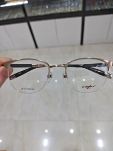 charmant夏蒙Z钛系列男士商务钛材全框近视光学眼镜架 ZT19887