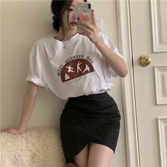 Real shot! Real price! Printed T-shirt