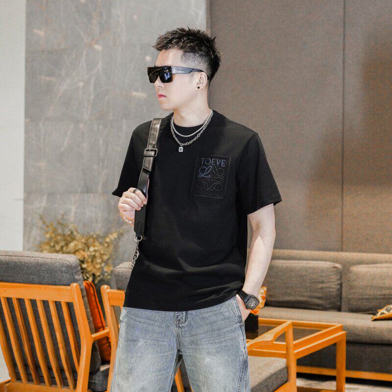 2026年新款微阔短袖T恤钱塘3019TX3077P75真模，男装T恤，电商A023