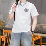 2026年新款微阔短袖T恤钱塘3019TX3098P75真模，男装T恤，电商A023