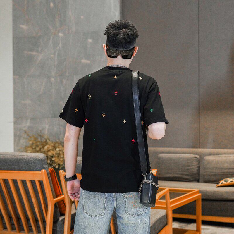 2026年新款微阔短袖T恤钱塘3019TX3073P75真模,男装T恤,电商A023