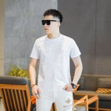 2026年新款短袖T恤钱塘3019TX3105P68真模，男装T恤，电商A023