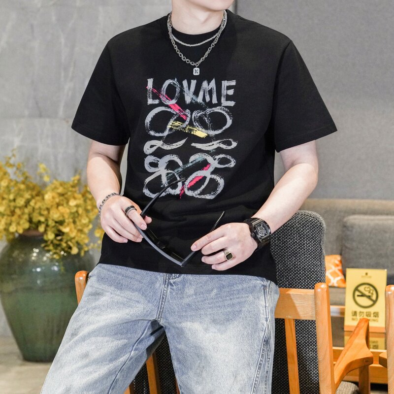 2026年新款微阔短袖T恤钱塘3019TX3079P75真模,男装T恤,电商A023