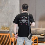 2026年新款微阔短袖T恤钱塘3019TX3098P75真模，男装T恤，电商A023