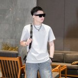 2026年新款微阔短袖T恤钱塘3019TX3080P75真模商标已注册，男装T恤，电商A023