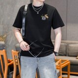 2026年新款微阔短袖T恤钱塘3019TX3076P75真模，男装T恤，电商A023