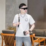 2026年新款微阔短袖T恤钱塘3019TX3072P78真模，男装T恤，电商A023