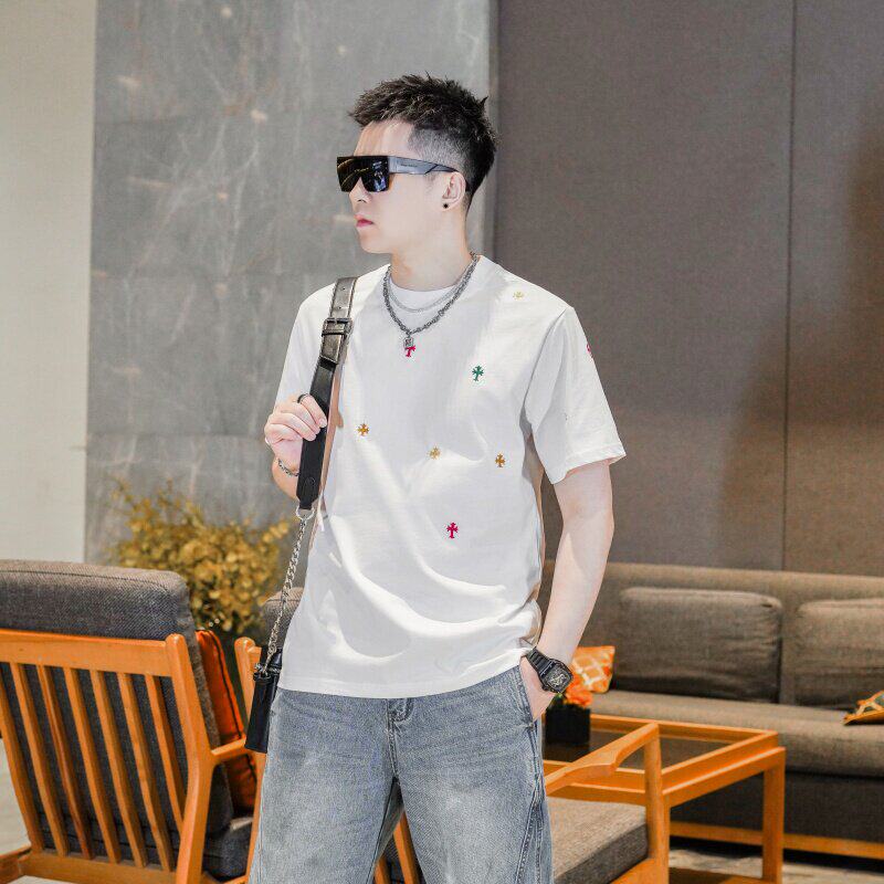 2026年新款微阔短袖T恤钱塘3019TX3073P75真模，男装T恤，电商A023