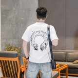 2026年新款微阔短袖T恤钱塘3019TX3072P78真模，男装T恤，电商A023