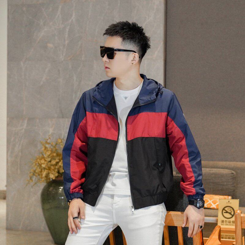 2026年新款连帽休闲夹克钱塘3019-JK9293P140真模,男装夹克,电商A023