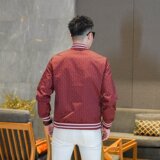 2026年新款圆领休闲夹克钱塘3019-JK9308P145真模商标已注册，男装夹克，电商A023