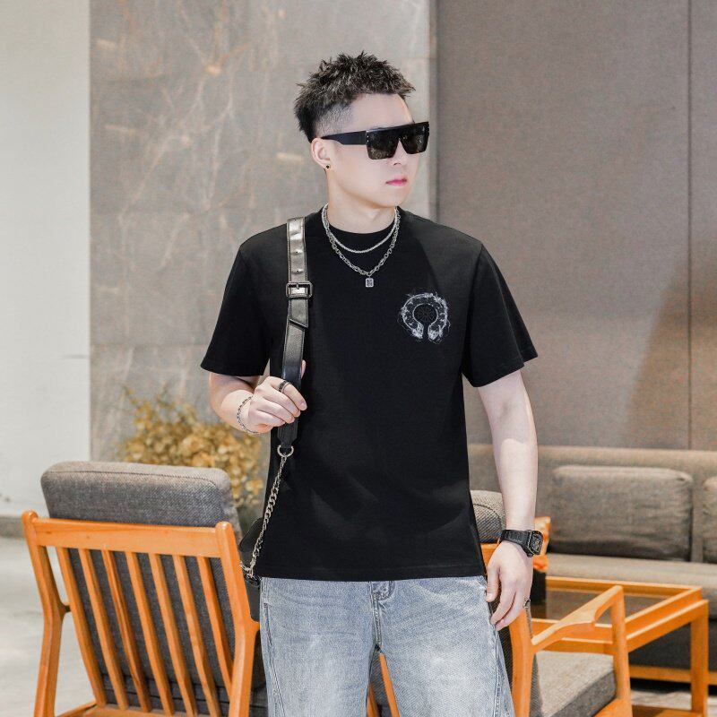 2026年新款微阔短袖T恤钱塘3019TX3072P78真模，男装T恤，电商A023