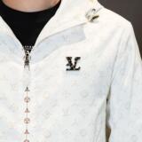 商标已注册2025年新款提花连帽休闲夹克JK88607P175真模，男装夹克，电商A023