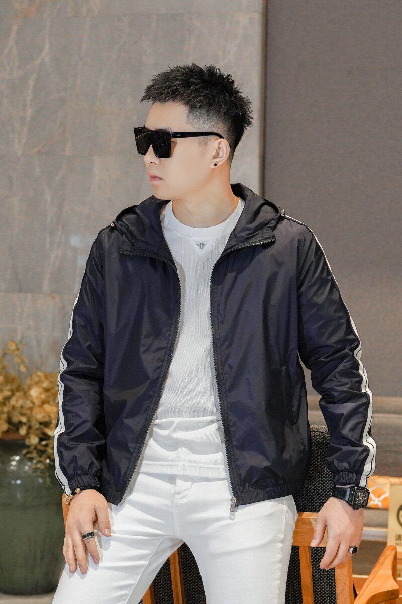 2026年新款连帽休闲夹克钱塘3019-JK9286P145真模,男装夹克,电商A023