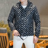 2026年新款连帽休闲夹克钱塘3019-JK9311P140真模商标已注册，男装夹克，电商A023