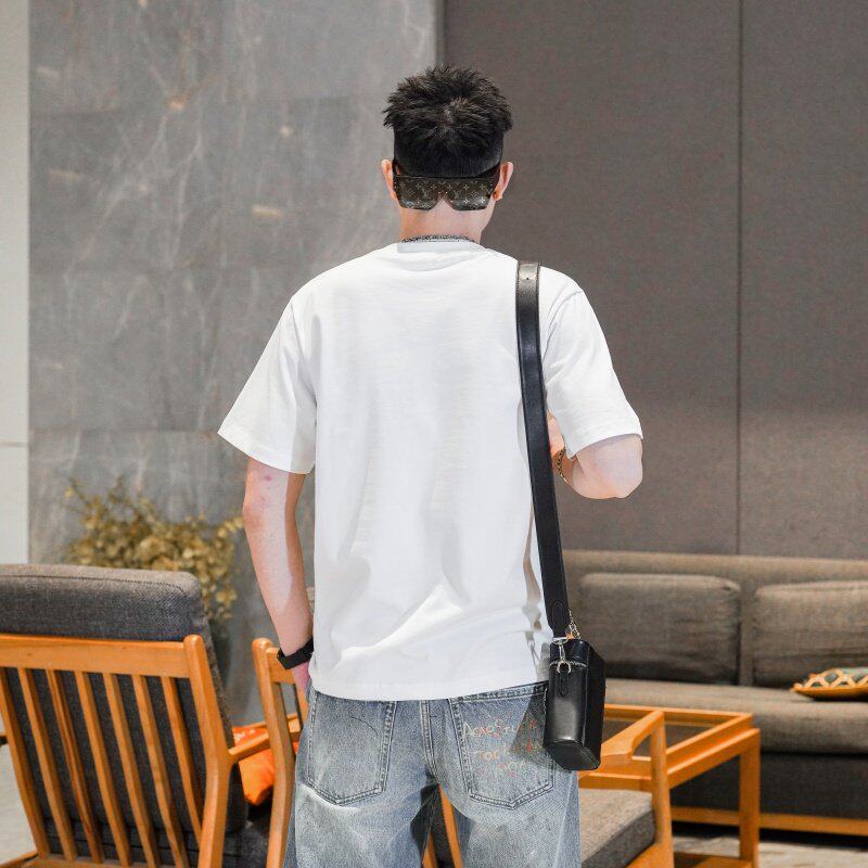 2026年新款微阔短袖T恤钱塘3019TX3099P75真模,男装T恤,电商A023