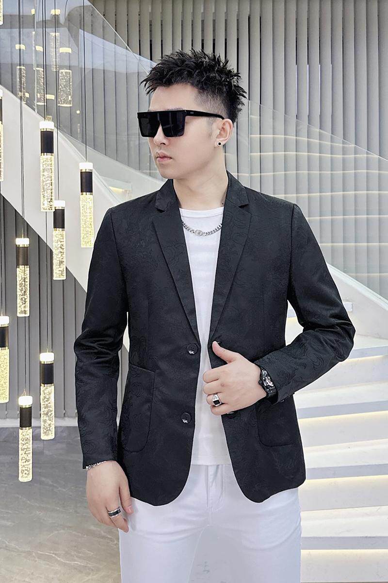 2026年新款高端提花休闲小西装钱塘3019X6703P160真模,男装西服套装,电商A023