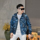 2026年新款连帽休闲夹克钱塘3019-JK9303P140真模商标已注册，男装夹克，电商A023
