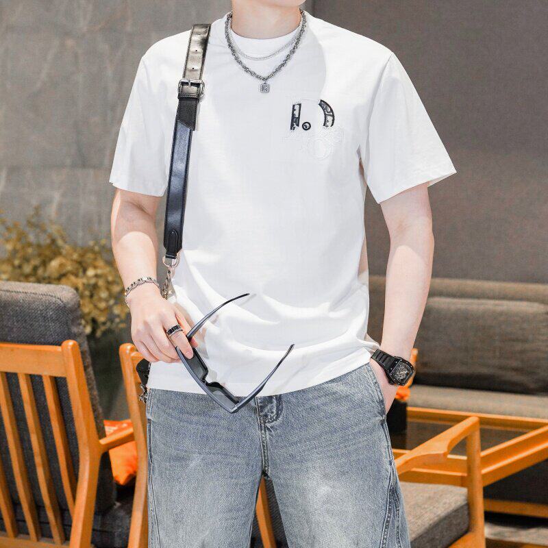 2026年新款微阔短袖T恤钱塘3019TX3096P75真模,男装T恤,电商A023