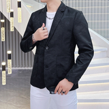 2026年新款高端提花休闲小西装钱塘3019X6703P160真模，男装西服套装，电商A023