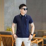 2026年新款短袖POLO衫钱塘3019PL3089P68真模商标已注册，男装T恤，电商A023