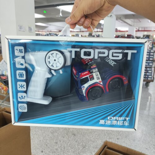 RC拉力四驱赛车2.4G仿真漂移桌面竞速比例油门遥控车玩具模型比赛