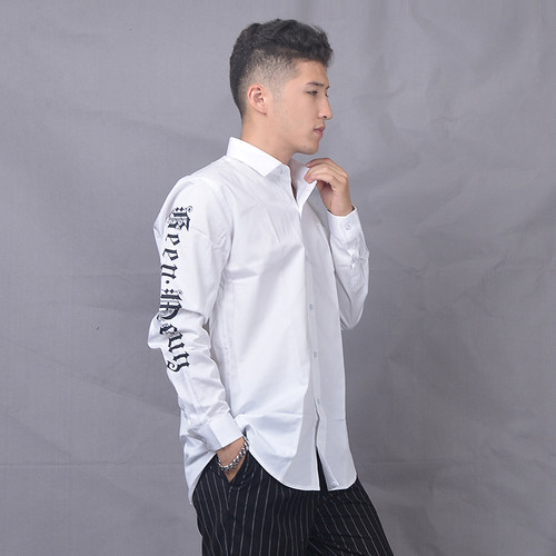 街舞潮搭popping嘻哈演出服衬衣