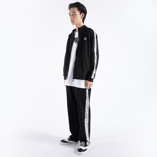 嘻哈裤子外套bboy街舞潮牌卫衣