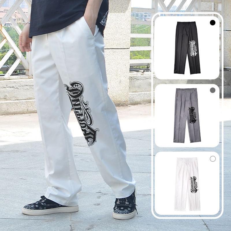 非零旦斯美式街舞震感直筒西裤