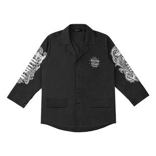 FLDanS街舞Popping衬衣西服Locking外套长袖西装