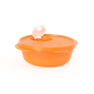 可微波炉冷藏保鲜盒 家用便携带 特百惠 600ml微波水晶圆碗碗