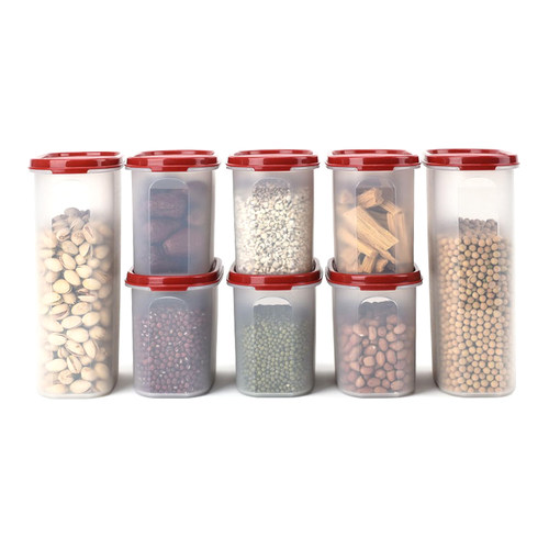 特百惠干货储藏保鲜盒8件套