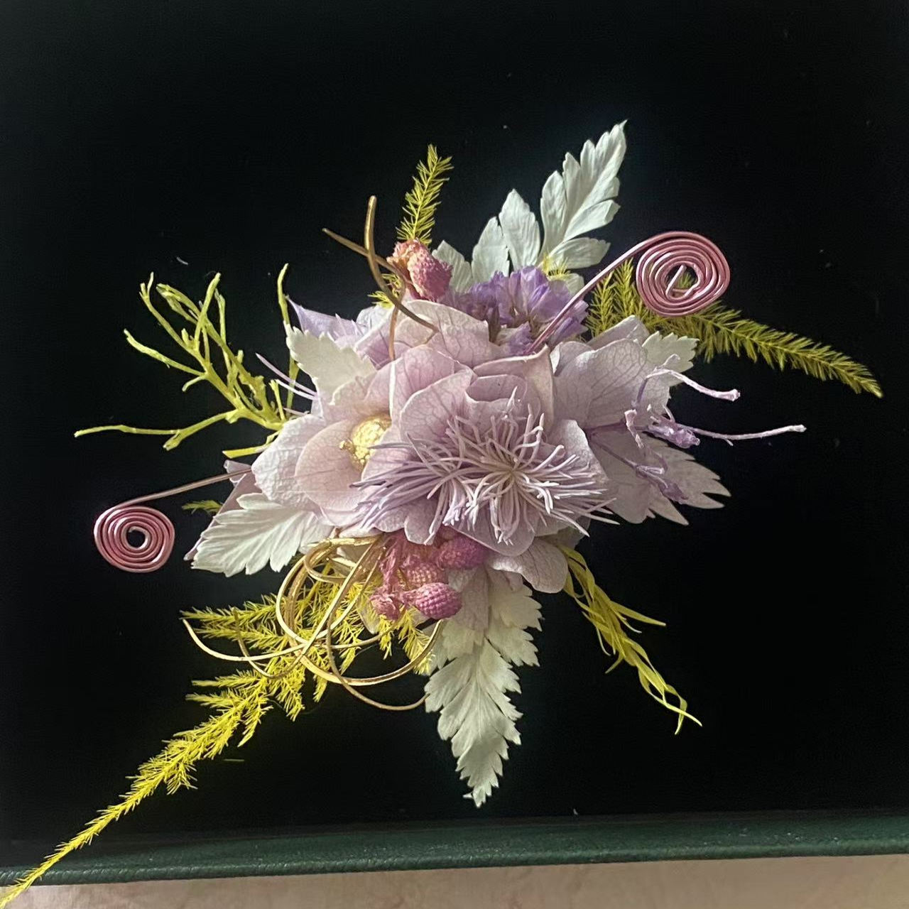 创意永生花戒指DIY花材包