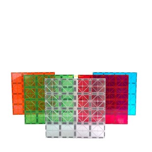 7.5cm彩窗磁力片配件30厘米正方形强力磁大号异型磁吸连片补充dub