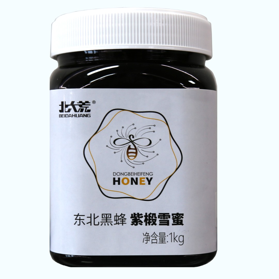 紫椴雪蜜北大荒优选比肩麦卢卡饶河保护区1公斤成熟纯蜂蜜