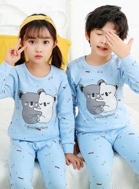 Autumn Kids Pajamas Sets Boys Sleepwear Pyjamas Children'