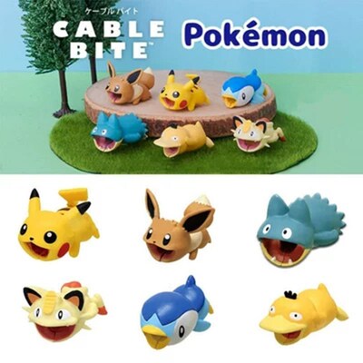 Pokemon Go Cable Protector USB Charging Cable Winder Bite Pr