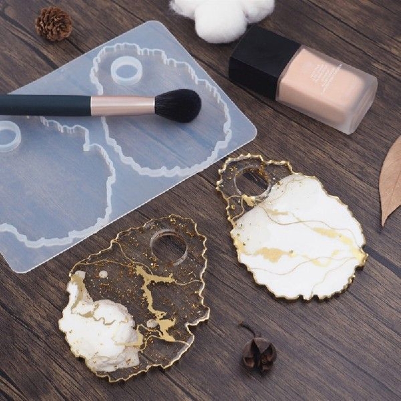 Cosmetic Makeup Palette Spatula Tool Resin Casting Mold Eye