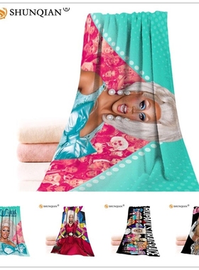 Washcloth Face-Towels Custom Rupaul Bamboo-Fiber Quick-Dryin