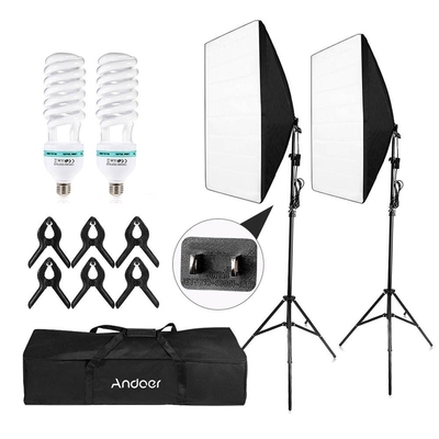 Andoer Photography Studio System Cube Umbrella Softbox Ligh