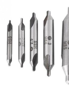 6pcs Center Drill Bits 60 Degree HSS Center Drill Bits Cente