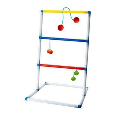 Funny Ladder Golf Kit 6 Double Balls Kids Children Indoor Th
