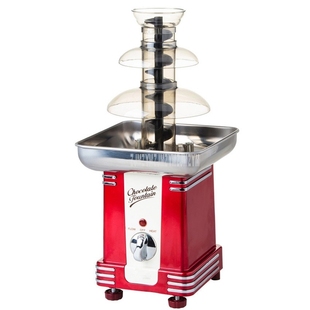 220V Mini Chocolate Fountain Creative Retro Design Chocolate
