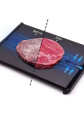 Defrosting Tray Luxury Fast Plate Mat Magic Meat Defrost