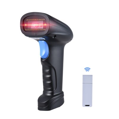 Handheld 2.4G Wireless 1D/2D/QR Barcode Scanner Bar Code Rea