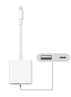 Reilim OTG Adapter for Lightning to USB 3 Camera Adapter OT