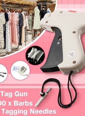 1Set Clothes Gart Price Label Tagging Tag Tools Machine+1000