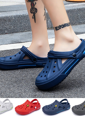 Airavata 2021 New  Sandals Hole Shoes Couple Clogs Slippers